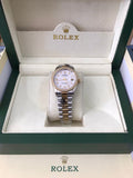 DATEJUST 36MM 2-TONE GOLD JUBILEE PINK DIAL DIAMONDS MARKERS QUALITY 2A