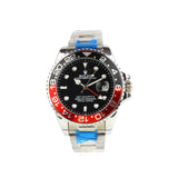 GMT-MASTER II SS RED/BLACK COCACOLA CERAMIC BLACK DIAL JUBILEE BRACELET 40MM QUALITY 2A