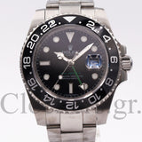 GMT-MASTER II SS BLACK CERAMIC BEZEL 40MM