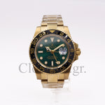 GMT-MASTER II SS GOLD GREEN CERAMIC BEZEL 40MM CLONE