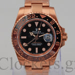 GMT-MASTER II 18K ROSE GOLD OYSTER CERAMIC BEZEL 40MM