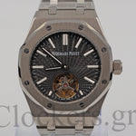 AUDEMARS PIGUET ROYAL OAK JUMBO EXTRA-THIN BLACK DIAL 15202PT.OO.1240PT.01