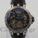 EXCALIBUR AVENTADOR S LIMITED EDITION SKELETON 47MM TITANIUM AND RUBBER WATCH