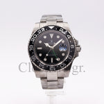 GMT-MASTER II SS BLACK CERAMIC BEZEL 40MM