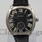 CARTIER DRIVE AUTOMATIC SILVERED FLINQUE DIAL MEN'S WATCH