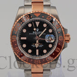 GMT-MASTER II  ROSE GOLD 2-TONE OYSTER CERAMIC BEZEL 40MM