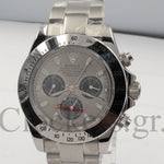 DAYTONA 18K WHITE GOLD STEEL DIAL 40MM