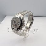 DAYTONA 18K WHITE GOLD STEEL DIAL 40MM