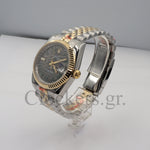 DATEJUST 36 MM 2-TONE JUBILLEE FLUTED GRAY ROMAN