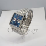 TAG Heuer Monaco Automatic Chronograph Caliber 02 Blue Dial Steel  CBL2111