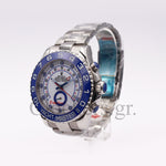 YACHT-MASTER II SS BLUE CERAMIC BEZEL 44MM