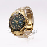 GMT-MASTER II SS GOLD GREEN CERAMIC BEZEL 40MM CLONE