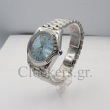 DAY-DATE II 40MM PLATINUM BLUE DIAL ROMAN MARKERS