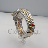 DATEJUST 36 MM 2-TONE JUBILLEE FLUTED GRAY ROMAN