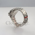 DAYTONA 18K WHITE GOLD STEEL DIAL 40MM