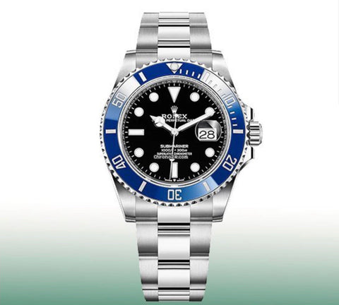 SUBMARINER SD BLACK DIAL BLUE CERAMIC BEZEL 41MM 2021 CLONE