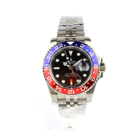 GMT-MASTER II SS BLUE/RED PEPSI CERAMIC BEZEL 40MM CLONE