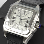 SANTOS 100 STEEL AUTOMATIC LARGE MEN'S WATCH