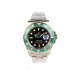 SUBMARINER SS BLACK COLLECTOR GREEN CERAMIC BEZEL 41MM CLONE