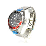 GMT-MASTER II SS RED/BLACK COCACOLA CERAMIC BLACK DIAL JUBILEE BRACELET 40MM QUALITY 2A