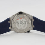 AUDEMARS PIGUET ROYAL OAK OFFSHORE DIVER 15710ST.OO.A052CA.01 BLUE INDEX STAINLESS STEEL RUBBER 42MM