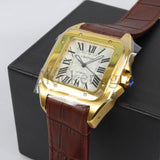 CARTIER SANTOS 100 STEEL AUTOMATIC LARGE MEN'S WATCH