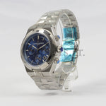 OVERSEAS BLUE DIAL AUTOMATIC MEN'S WATCH