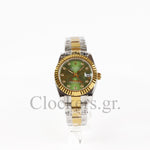 DATEJUST 31MM 2-TONE GOLD OYSTER GREEN DIAL DIAMONDS MARKERS 2022