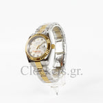 DATEJUST 31MM 2-TONE GOLD GRAY DIAL STICK MARKERS CLONE