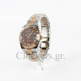 DATEJUST 31MM 2-TONE BRONZE CHOCOLATE ROMAN DIAMONDS CLONE