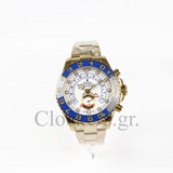 YACHT-MASTER II GOLD BLUE CERAMIC BEZEL 44MM CLONE