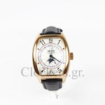 FRANCK MULLER MARINER GOLD WHITE BLACK MARKERS MOON 50MM CLONE