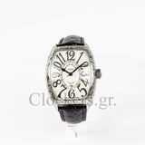 FRANCK MULLER MARINER SILVER WHITE BLACK MARKERS 50MM CLONE