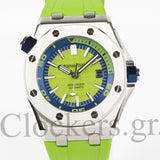 AUDEMARS PIGUET ROYAL OAK OFFSHORE DIVER SS GREEN CLONE