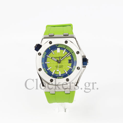 AUDEMARS PIGUET ROYAL OAK OFFSHORE DIVER SS GREEN CLONE