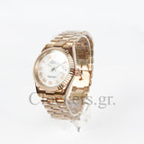 DATEJUST 36MM ROSE GOLD OYSTER SOMON DIAL RHOMAN MARKERS