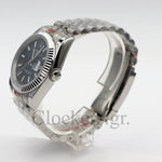 DATEJUST 36 MM SS SILVER JUBILEE BLACK DIAL STCIKS MARKERS