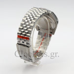 DATEJUST 41MM SS SILVER JUBILEE GRAY DIAL STCIKS MARKERS