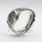 DATEJUST 41MM SS SILVER JUBILEE GRAY DIAL STCIKS MARKERS