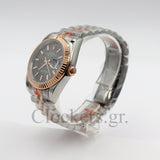 DATEJUST 36MM 2-TONE ROSE GOLD JUBILEE GREY DIAL STICKS MARKERS