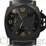 PANERAI PAM 1438 LUMINOR MARINA 1950 3 DAY AUTOMATIC GMT CERAMICA BRACELET