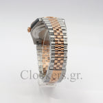 DATEJUST 36MM 2-TONE BRONZE PINK DIAL STICK MARKERS