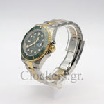 SUBMARINER 2-TONE GREEN CERAMIC BEZEL 40MM