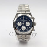 OVERSEAS BLUE DIAL AUTOMATIC MEN'S WATCH