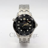 OMEGA SEAMASTER DIVER CO-AXIAL BLACK DIAL