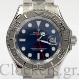 YACHT-MASTER BLUE DIAL PLATINUM 40MM