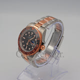 GMT-MASTER II  ROSE GOLD 2-TONE OYSTER CERAMIC BEZEL 40MM