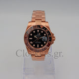 GMT-MASTER II 18K ROSE GOLD OYSTER CERAMIC BEZEL 40MM