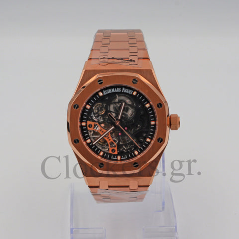 AUDEMARS PIGUET ROYAL OAK ROSE GOLD TURBILION