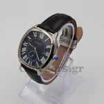 CARTIER DRIVE AUTOMATIC SILVERED FLINQUE DIAL MEN'S WATCH